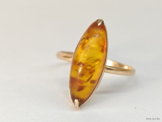 Кольцо золотое 585 пр. СССР. р-р 20 мм.