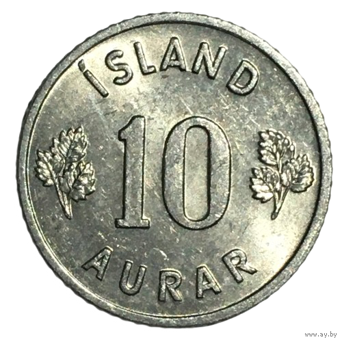 Исландия 10 эйре, 1973 [UNC]
