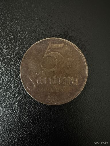5 сантимов 1922 года . Хорошее состояние. С 1 рубля