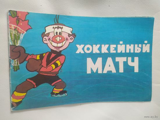 Хоккейный матч. Книжка по одноименному мультфильму.\032