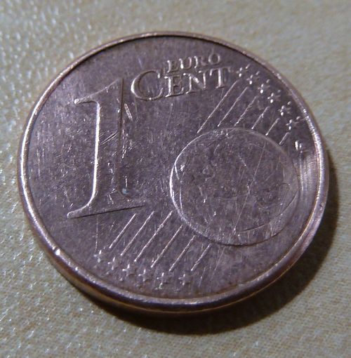 1 евроцент 2002 F Германия
