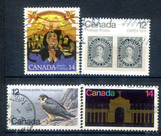 Канада - 1978г. - 4 полные серии - 4 марки - гашёные. #3-WB-86-A-2
