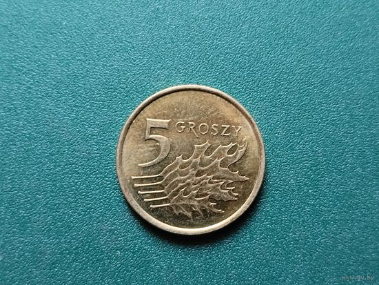 5 грошей Польша.