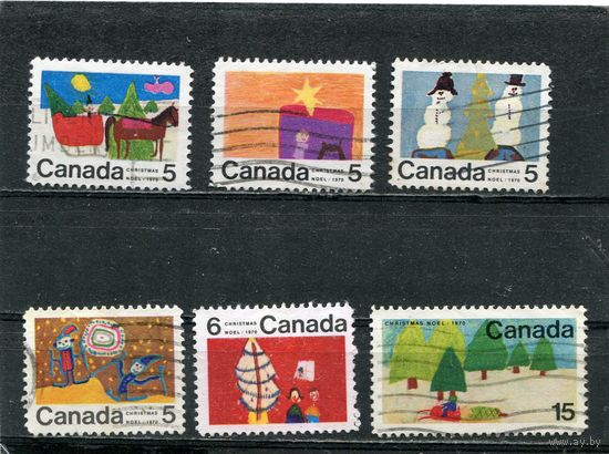 Канада. Рождество 1970