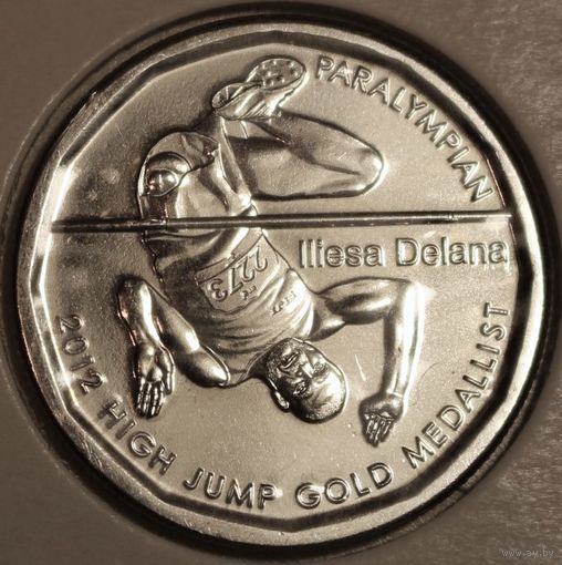 Фиджи 50 центов 2013 год "Паралимпиада 2012 - Илиеза Делана"