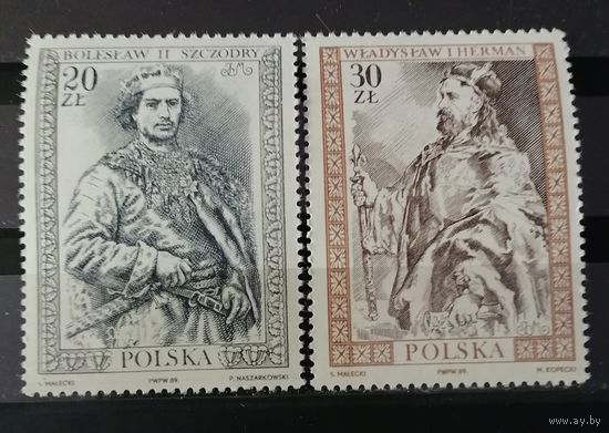 Польша 1989 Польские короли