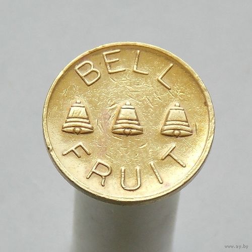 Игровой жетон  bell fruit 20p Великобритания