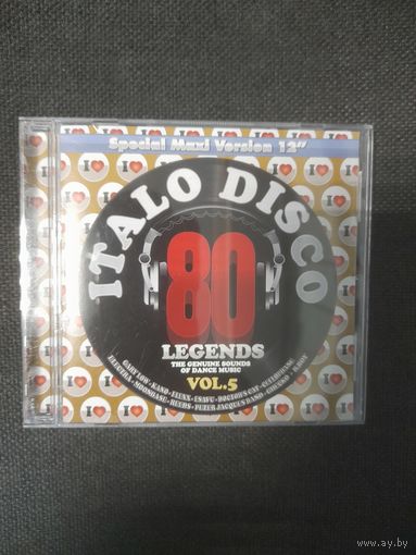 Various artists  " ITALO-DISCO 80 LEGENDS VOL.5"  CD