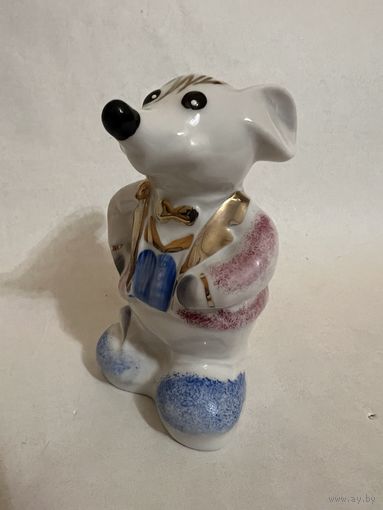 Статуэтка фарфоровая "Крыса" (Мышь)  ДФЗ