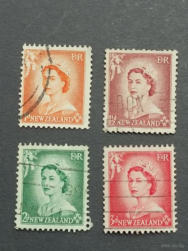 Новая Зеландия 1954. Королева Елизавета II