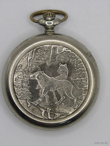 С рубля. "Волки". "Молния". Часы карманные НА ходу.