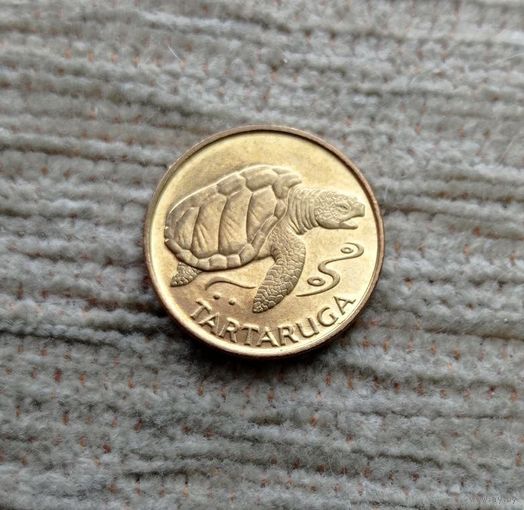 Werty71 Кабо Верде 1 эскудо 1994 Щитоногая черепаха Тартаруга