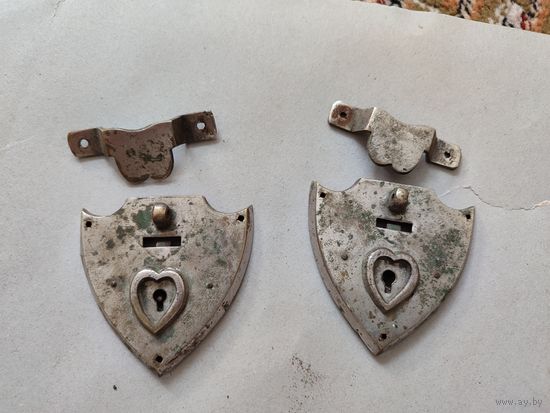 Накладные замочки чемодана(сундучка)