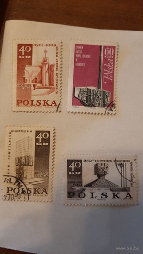 ПОЛЬША, 1968 ,ПАМЯТНИКИ