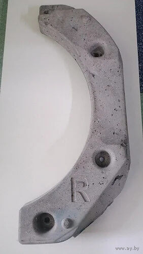 Противовес правый стиральной машины lg