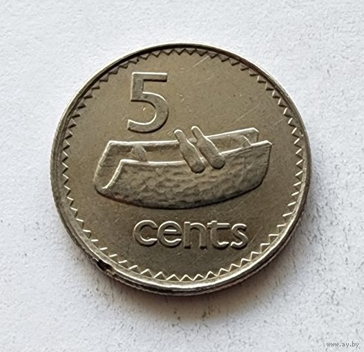 Фиджи 5 центов, 1997