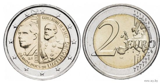 2 евро 2017 UNC