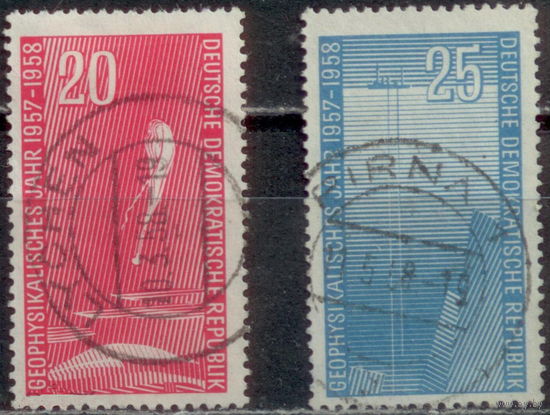 ГДР 1958  Геофизический год