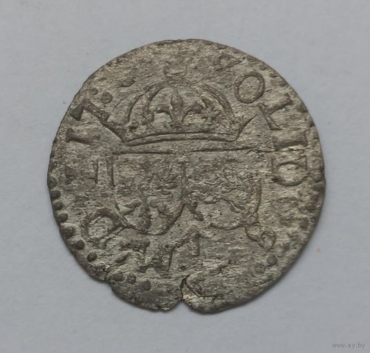 Солiд и Ваза! 1614 Сигизмунд III, Вильно. Узкая монограмма, пореже