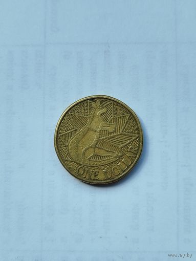 1 доллар Австралии. 200 лет Австралии.