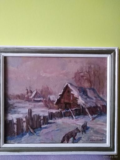 Соловьев А.А.член БСХ картон масло