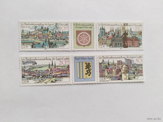 ГДР 1988    4 м   +2куп.
