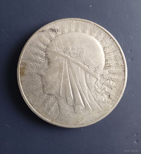 10 злотых 1932. Польша