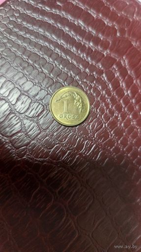 Монета 1 грош 2019г. Польша. Отличная!