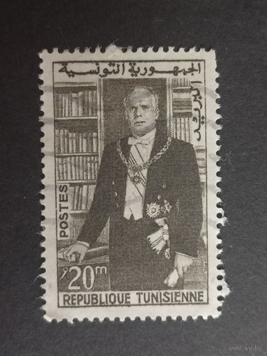 Тунис 1960.  День памяти президента Хабиба Бургибы, 1903–2000 гг