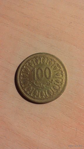 Тунис, 100 миллим 1993.
