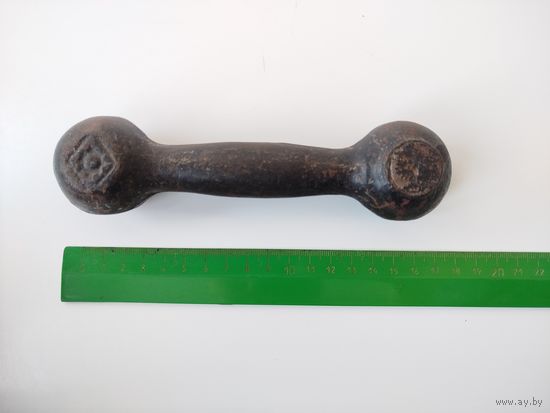 Гантель 1 кг. "Тяжелое" наследие СССР