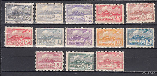Авиапочта. Уругвай. 1939-1944. 13 марок. Michel N 891-903 (175,0 е)
