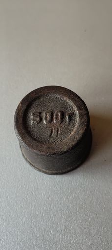 Гиря торговая, 500 гр
