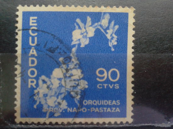 Эквадор, 1955/1957. Орхидея