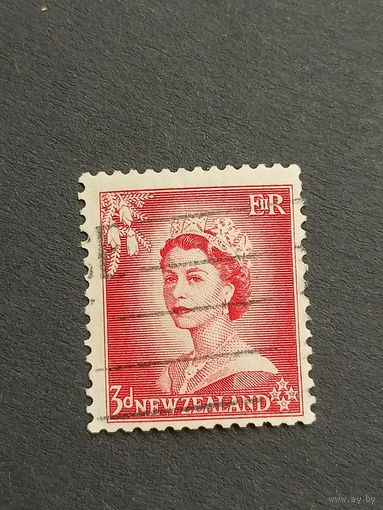 Новая Зеландия 1954. Королева Елизавета II