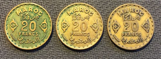 ЦІКАВІЦЬ АБМЕН! 20 франкаў 1952