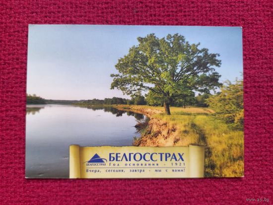 Календарик Белгосстрах. 2009 г.