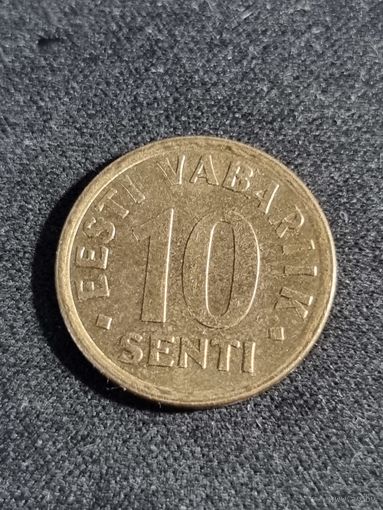 ЭСТОНИЯ 10 сентов 2008