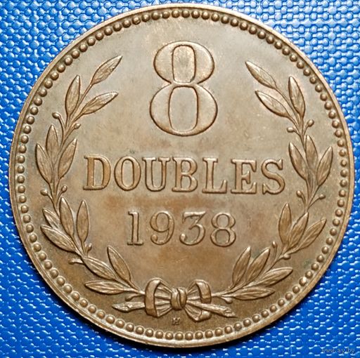 Гернси 8 дублей 1938 г.