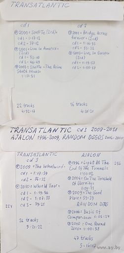 CD MP3 дискография TRANSATLANTIC, AJALON, RANDOM DEEDS - 4 CD