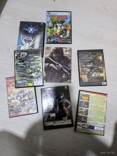 Диски с компьютерными играми