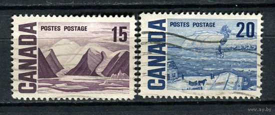 Канада - 1967/1969 - Природа - 2 марки. Гашеные.  (Лот 56Gi)-T2P34
