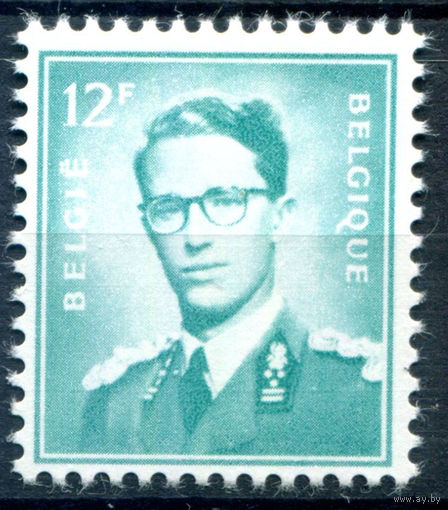 Бельгия - 1966г. - король Бодуэн I - 1 марка - полная серия, MLH [Mi 1437]. #2-Be-60-B-1