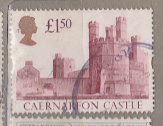 Британские замки Архитектура Великобритания 1988 год лот 14 Менее 5 % по курсу 3 р