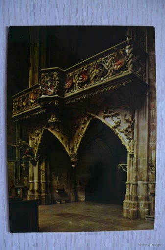 Прага. Собор св.Вита (12); чистая (изд. Прага).