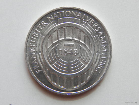 ФРГ 5 марок 1973г.Франкфуртское национальное собрание.UNC