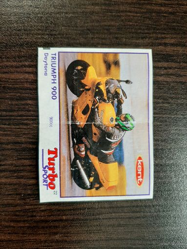 Вкладыш турбо спорт #22 фиолет. Turbo sport violet. Rare. Состояние отличное! Доставка бесплатно.