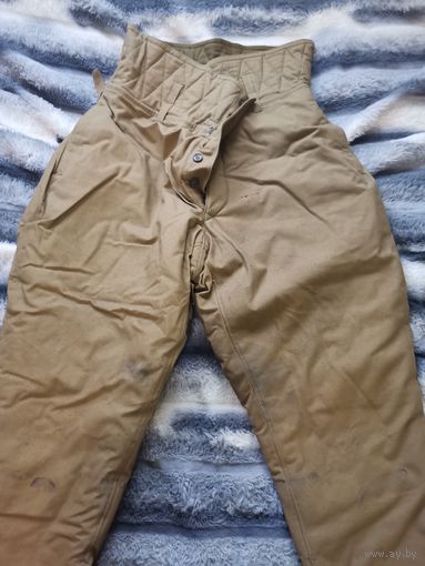 Штаны танковые СССР ХБ 1976 год. р 56-3.