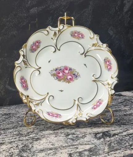 Вмтажная тарелочка от Jlmenau  19 см