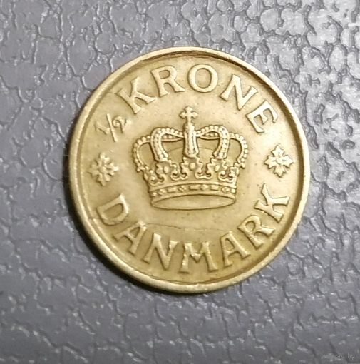 1/2 кроны 1925 г. Сохран